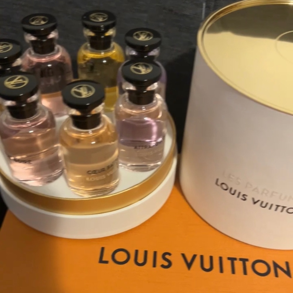 Louis Vuitton mini 10ml perfume set of 7